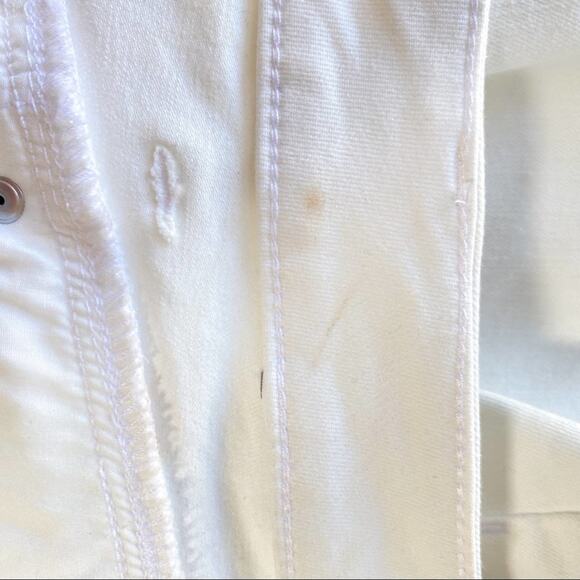 NWT Chelsea & Violet South Of France White Denim Mini Skirt - Picture 6 of 6